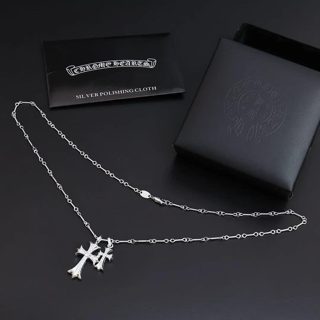 Chrome Hearts Cross Pendant Necklace
